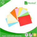 Manufactuer de papier d&#39;emballage couleur A4 pour usage de bureau avec 100% de pulpe de bois